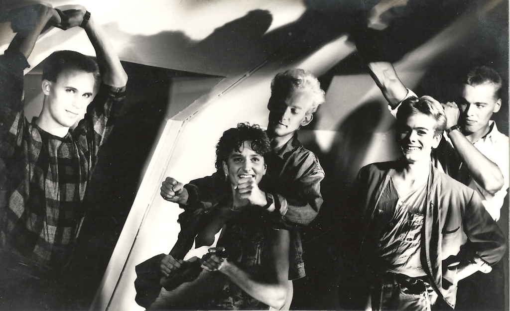 Det svenska syntpopbandet +1 som 1985 hade en stor hit med låten "Nevermore". Foto: Carl Bengtsson