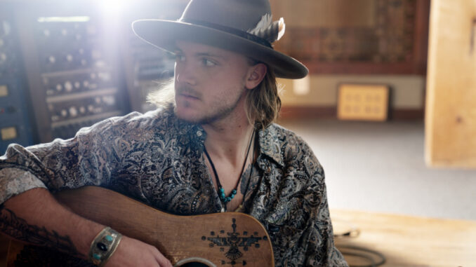 WCCF Jackson Dean 2025 Den amerikanska countryartisten James Dean spelar på West Coast Country Festival (WCCF) 10 maj 2025